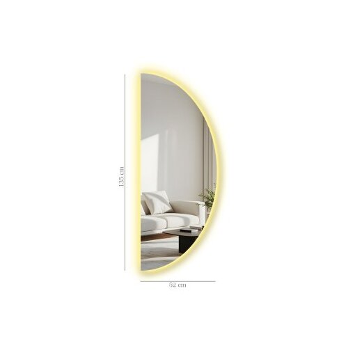 Hanah home dekorativno ogledalo sa led osvetljenjem 52135 ledayna 002 Slike