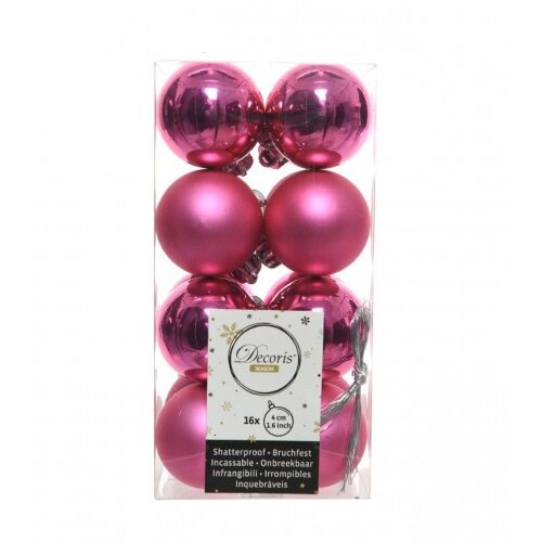 Master ukras za jelku kugla 40mm flashingpink 16/1 21729 Slike