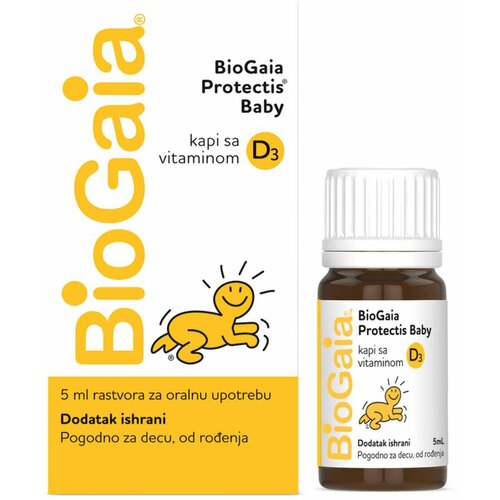 Biogaia protectis baby kapi sa vitaminom D3, 5 ml Slike