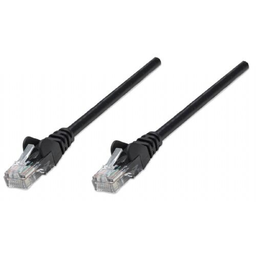 Intellinet 320795 RJ45 mrežni kabel, Patch kabel cat 5e U/UTP 15.00 m crna 1 St. Cijene