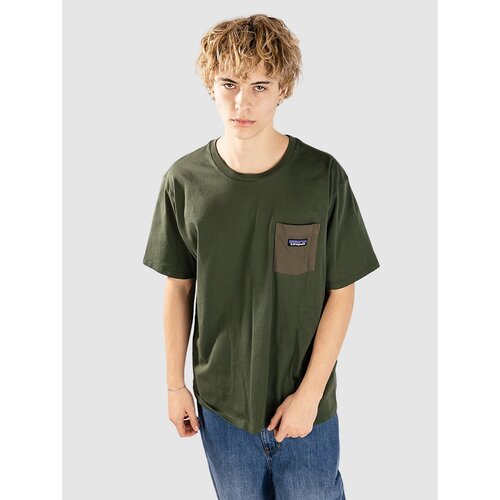 Patagonia Daily Pocket T-shirt torrey pine green Cene