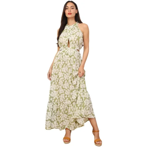 La Modeuse Dolge obleke 71000_P166335 Zelena