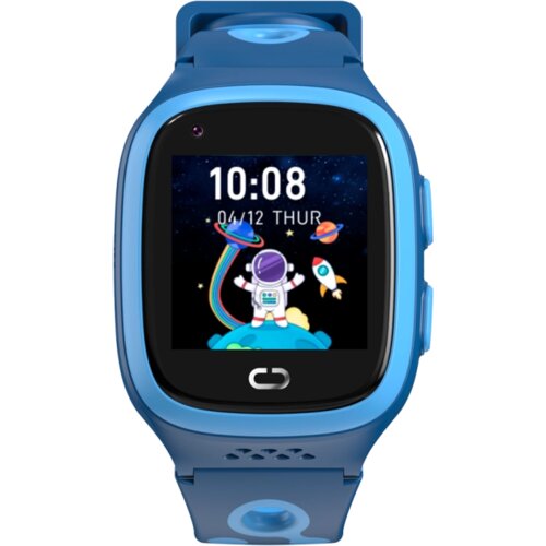 Canyon Kids Watch ZEFIR KW-49 E-SIM 4G GPS WiFi Video Music Games English learning, Blue Cene