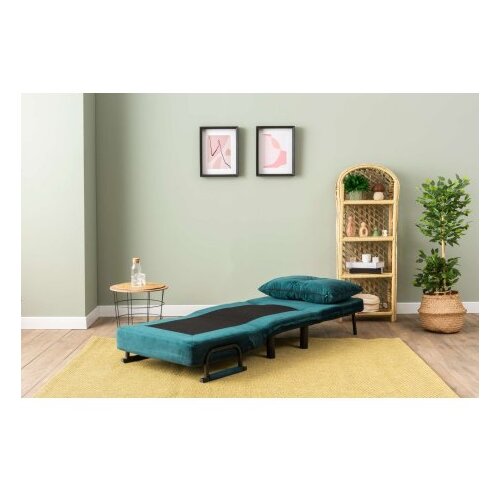 Atelier Del Sofa Sklopiva fotelja Sento, 175x50x75cm, Petrolej Cijene