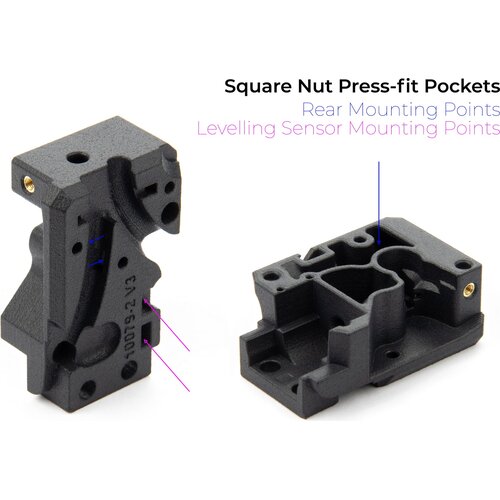 BondTech DDX V3 Rear Housing PA12 Slike