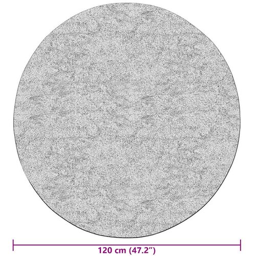  Perivi tepih &amp;phi; 120 cm crno-zlatni Slike