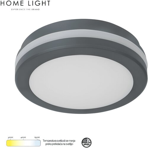 Bb Link SPOLJNA LED PLAFONJERA 30W CCT MONA 300 SIVA Cene