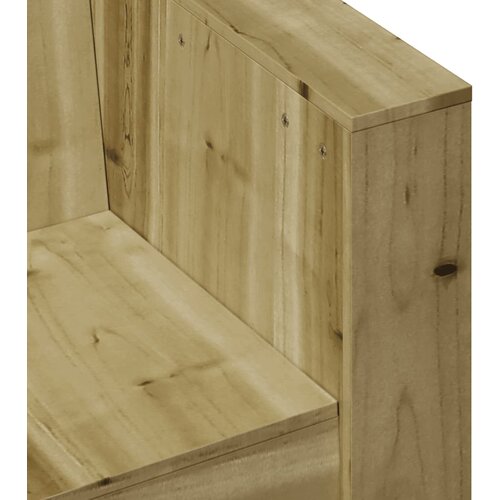  Vrtna sofa 79 x 60 x 62 cm od impregnirane borovine Slike