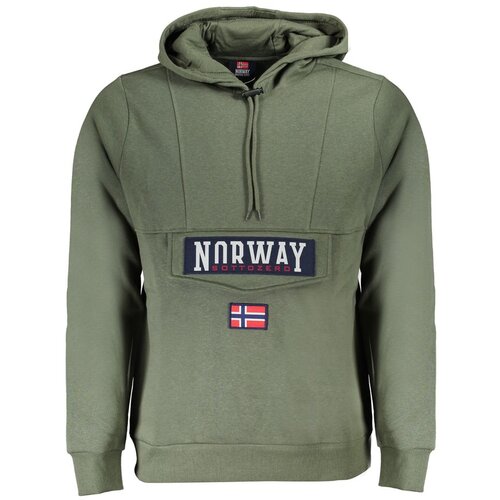 Norway 1963 Mu&amp;scaron;ka Zelena Majica s Patentnim Zatvaračem Slike