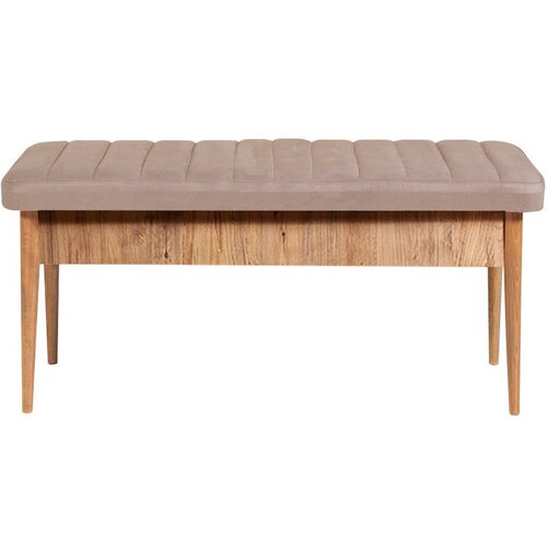Woody Fashion trpezarijska klupa Vina Bench 110x48x40cm Bež Cene