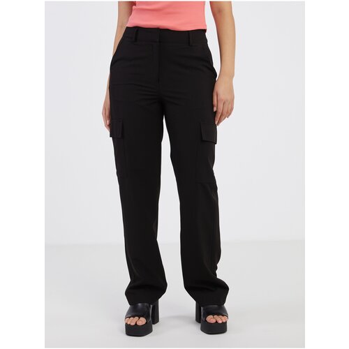 Vero Moda Black women's trousers with pockets Zelda - Women Slike