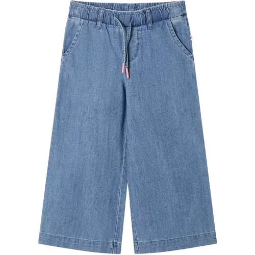 vidaXL Otroške hlače džins modra 92