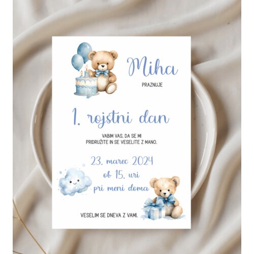  Vabilo za rojstni dan ROJ 108 Cene
