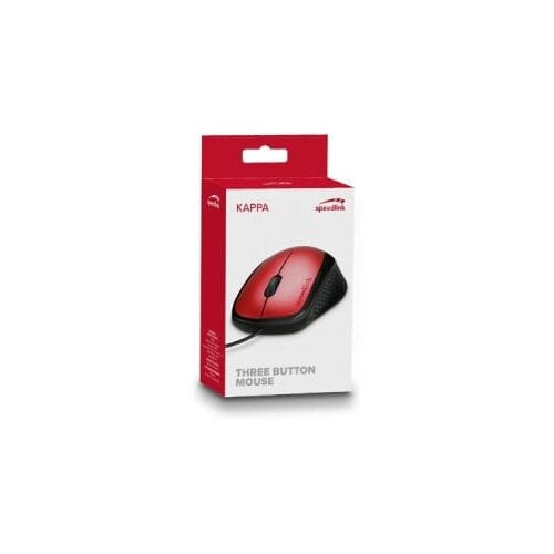  Miš SPEEDLINK KAPPA USB, red, SL-610011-RD Cijene