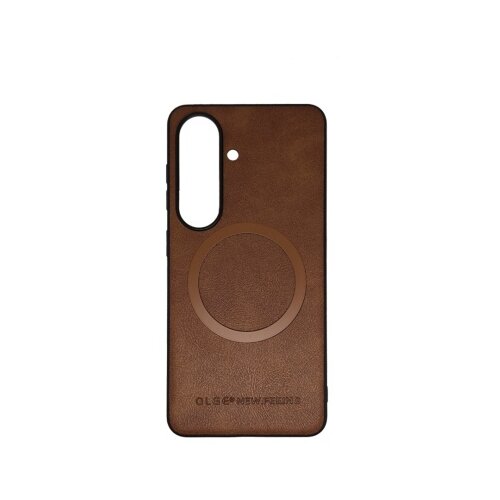  Silikonska futrola OLGE Magnetic New Feeing Samsung A27 BRAON Slike