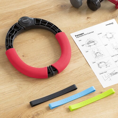  Podesiva sprava za vježbanje ruku s otporom i vodičem za vježbe Forcearc InnovaGoods Slike