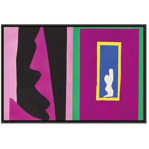 Slika - Henri Matisse &amp;ndash; Destiny (from Jazz) 90x60 U crnom drvenom okviru Slike