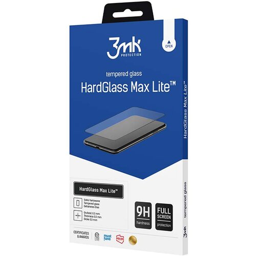 3mk KALJENO STEKLO HARDGLASS MAX LITE ČRNO ZA GOOGLE PIXEL 9 XL, (21975510) Slike