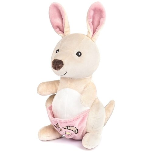 Artesavi pliš ropotulja kenguru pink, 28 cm Cene