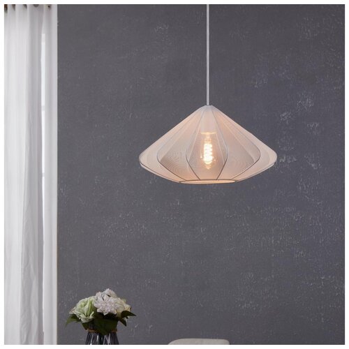 Eglo 43997 - visilica na sajli dolwen 1xE27/40W/230V prečnik 42,5 cm bela Cene