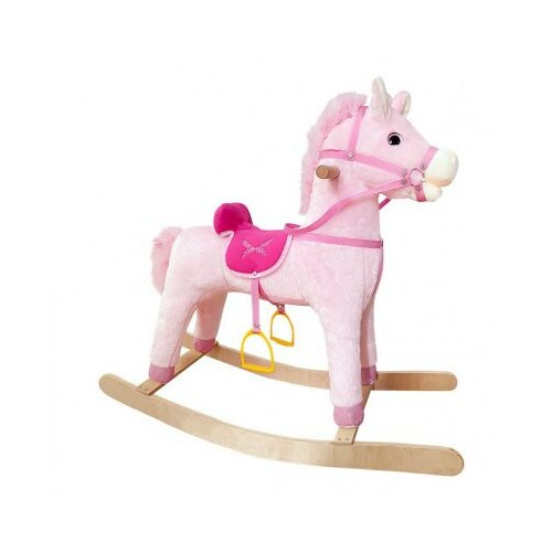 Selay plišani konj na ljuljanje roze muz.3505 ( 350517 ) Cene
