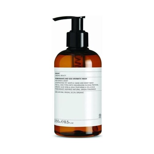 Evolve Organic Beauty pomegranate and goji aromatic wash - 250 ml Slike