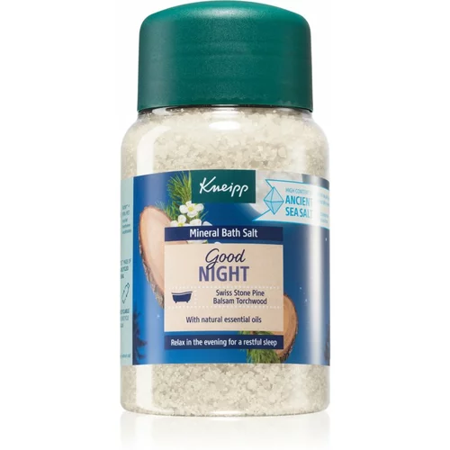 Kneipp Good Night Mineral Bath Salt solna kupka 500 g