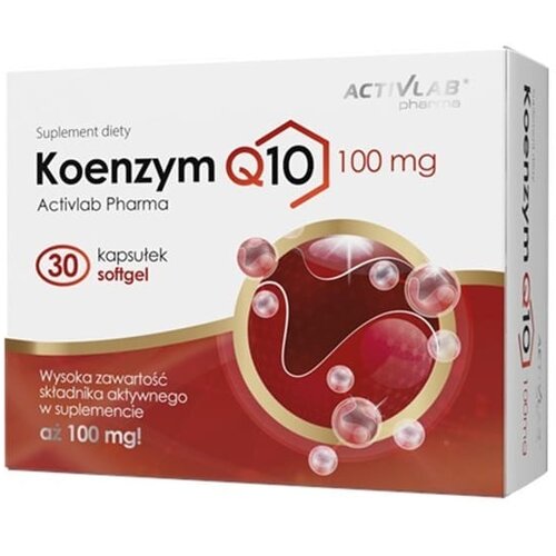 ACTIVLAB Koencim Q10 Pharma, 100 mg (30 mehkih kapsul) Cene