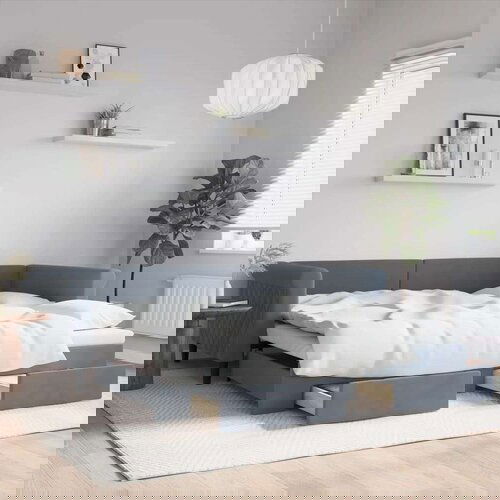  Dnevni krevet na razvlačenje i ladice tamnosivi 100 x 200 cm Cene