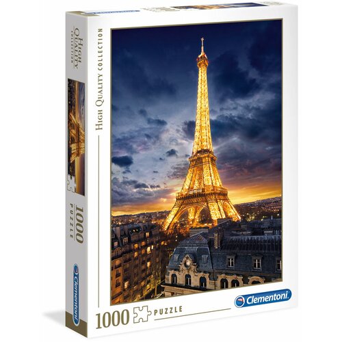 Clementoni Puzzle 1000 Hqc Tour Eiffel -2020- Slike