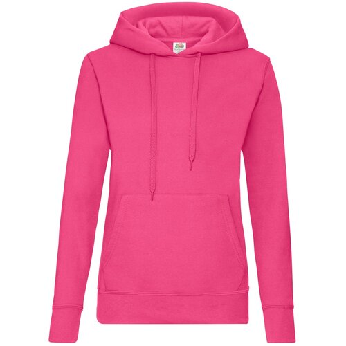 Fruit Of The Loom Pink Hooded Sweat Cene