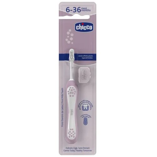 Chicco četkica za zube lila,6-36m Cene