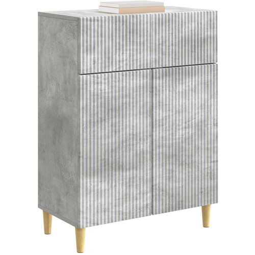  Kreveta Betonska siva 66 x 34,5 x 90 cm Konstruirano drvo Slike
