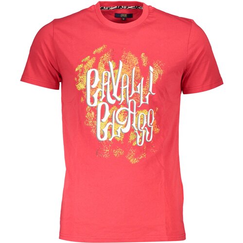 Cavalli Class SHORT SLEEVE T-SHIRT MEN RED Slike