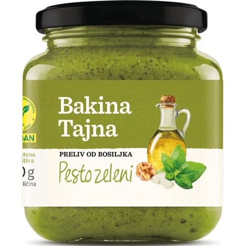 Null Pesto sos BAKINA TAJNA zeleni 180g Slike