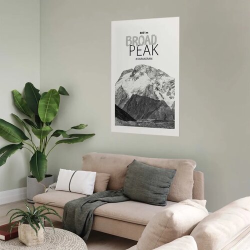  Plakat Broad Peak 60x90 Bez okvira s margom Cene