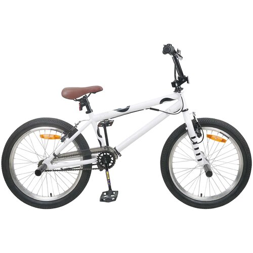 vidaXL BMX Kolo 20 Palcev za starej&scaron;e od 9 let Bela - - Bela - 18.31 - 139 x 67 x 91 cm - 2025--v1 Cene