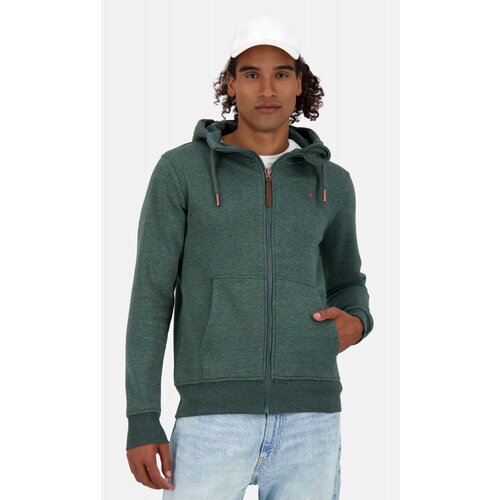 Alife and Kickin Sweatshirt TRASHERAK A Dark Forest Melange Slike