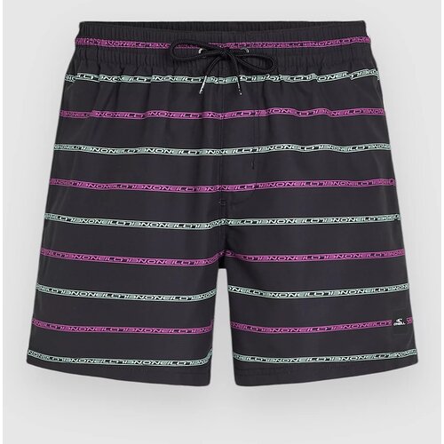 O'neill Cali First 15'' Boardshorts black / purple stripe Cene