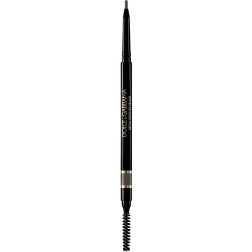 Dolce &amp;amp; Gabbana Brow Restyler Pencil svinčnik za obrvi s krtačko odtenek 04 Dark Brown - Neutral Medium Brown 0.09 g Slike