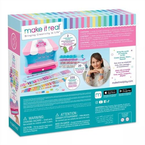 Make_it_Real Make it real Komplet narukvica shrink magic candy shop 1758 Cene