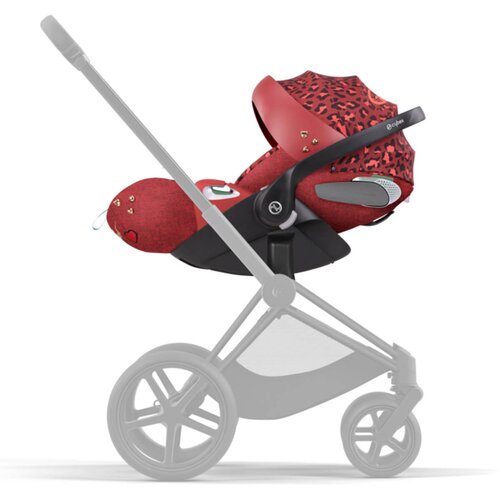 Cybex Avtosedež i-size 40-87 cm Rosenrot Cloud T Platinum dark red Slike