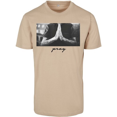 MT Men Men's T-shirt Pray - beige Slike