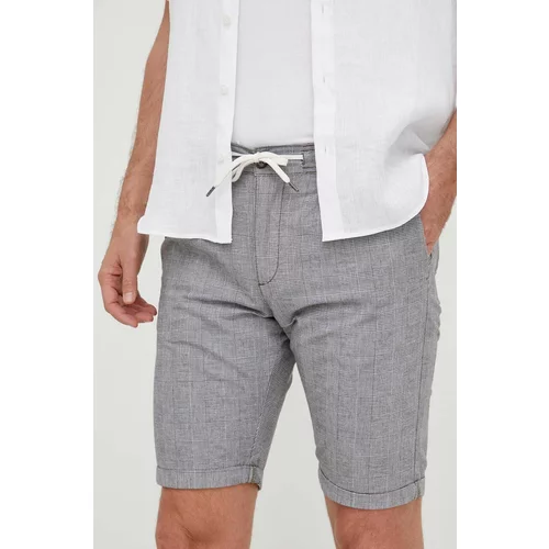 Lindbergh Kratke hlače za muškarce, boja: siva