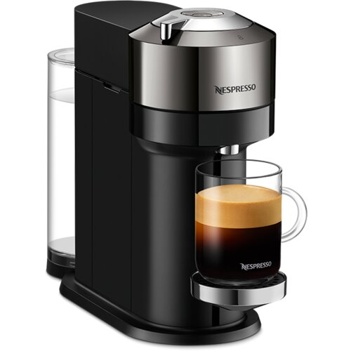 Nespresso aparat za kafu Vertuo Next Deluxe Dark Chrome Slike