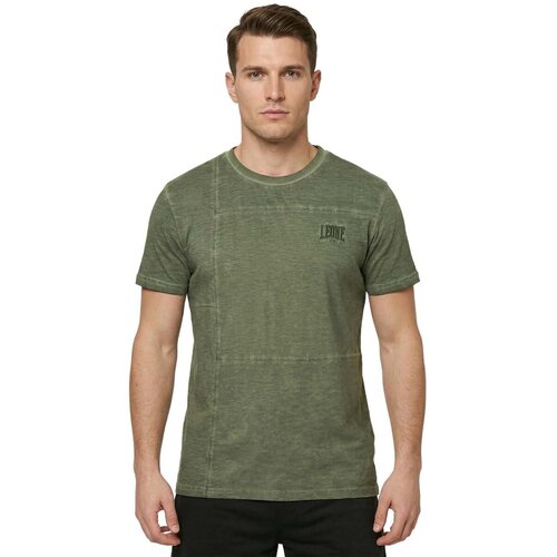 Leone 1947 Majice & Polo majice Man T-Shirt Short Sleeves Old Wash Zelena Cene