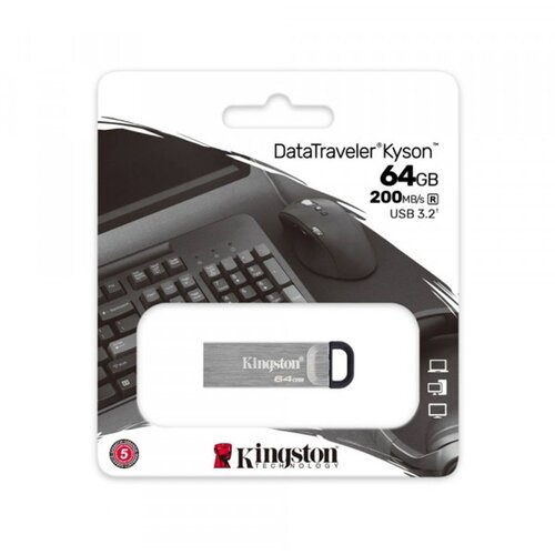 Kingston KYSON 64GB USB 3.2 Gen 1 Slike