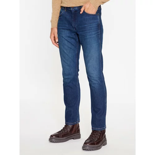 Wrangler Jeans hlače Greensboro 112341413 Modra Regular Fit