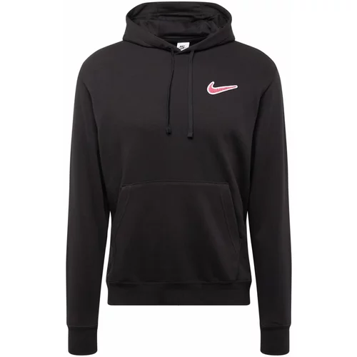 Nike Sportswear Majica svetlo roza / črna / bela