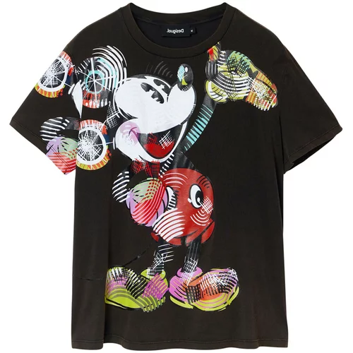 Desigual Majica 'Arty Mickey Mouse' mešane barve / črna